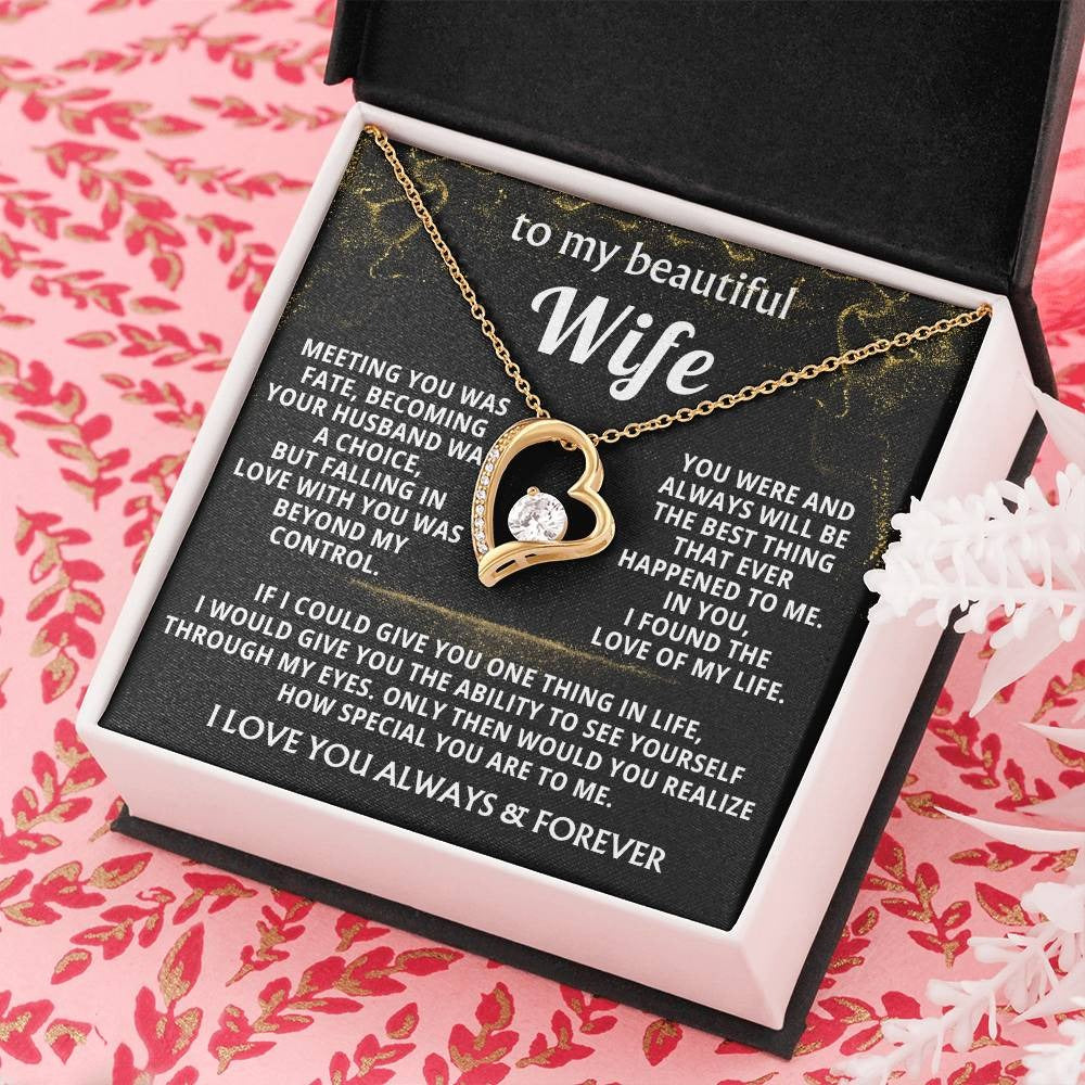 To My Beautiful Wife - Every day, I find more reasons to appreciate the amazing woman you are