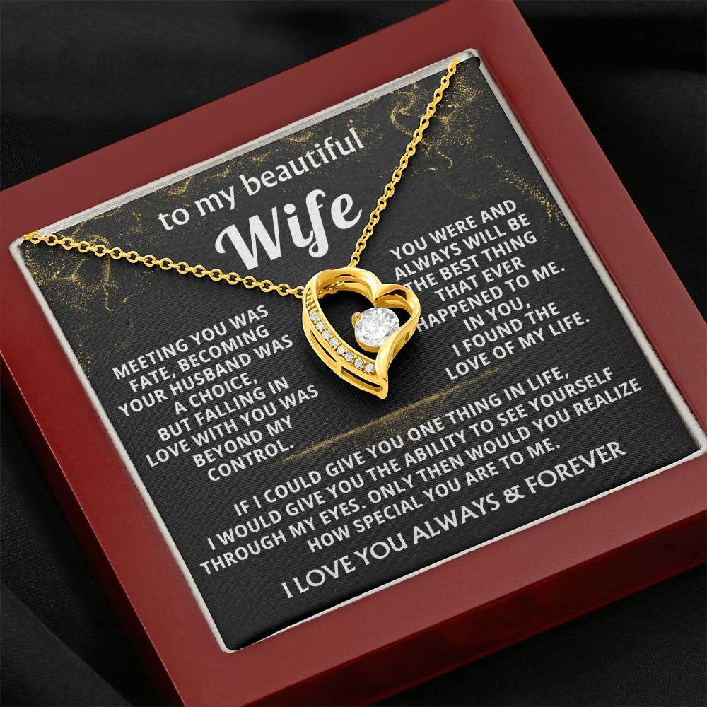 To My Beautiful Wife - Every day, I find more reasons to appreciate the amazing woman you are